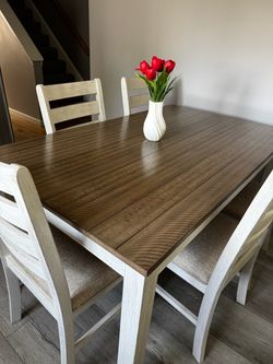 Kitchen table dining table 6 chairs beautiful table