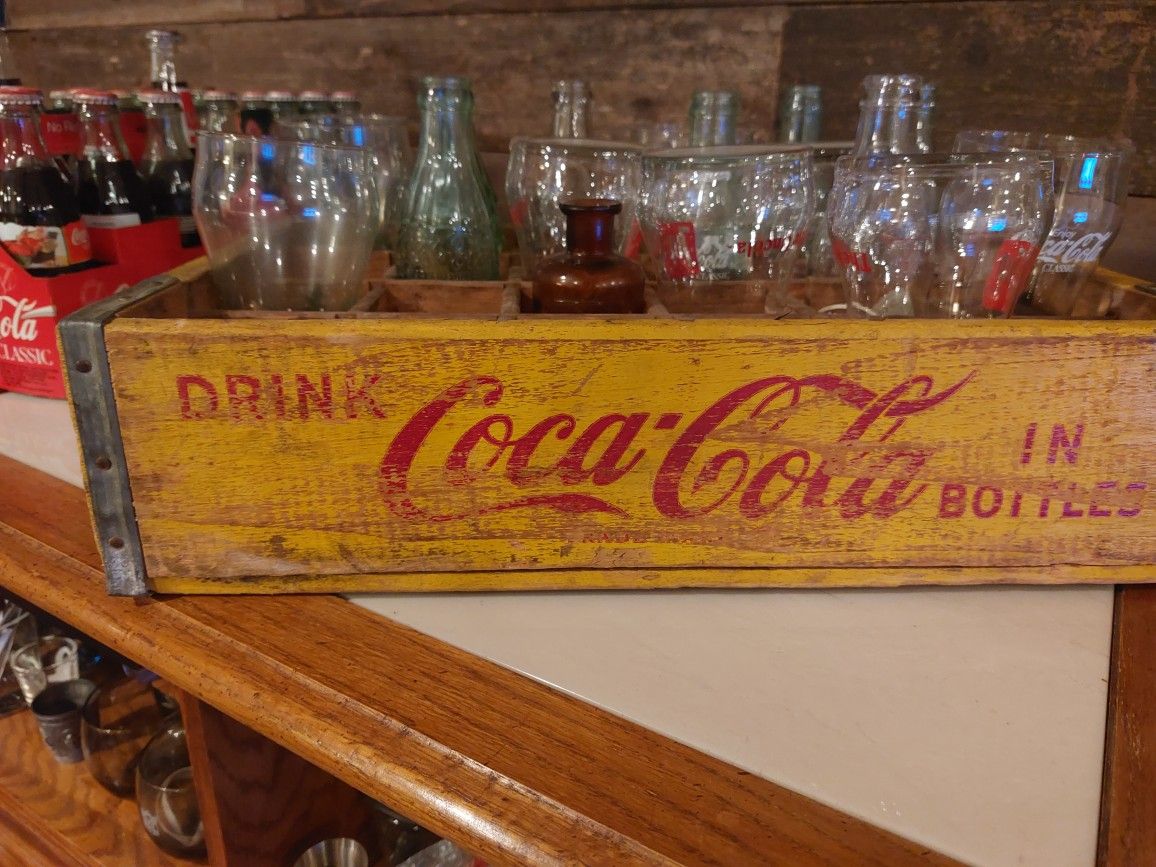 Coke Bottles & GLASSES