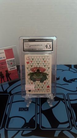 CGC 9.5 Venusaur Playing Card