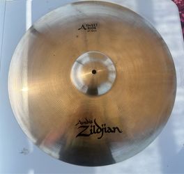 Zildjian A sweet ride cymbal 21”