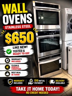 Wall ovens new 🆕 lease it for $10 intial payment