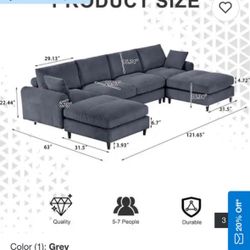 Brand New Sectional