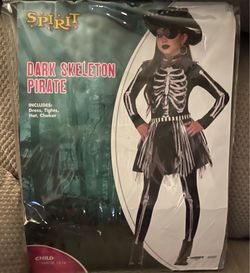 Kids Skeleton Pirate Costume