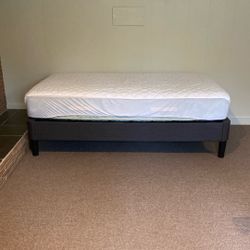 Twin Bed Mattress And Frame