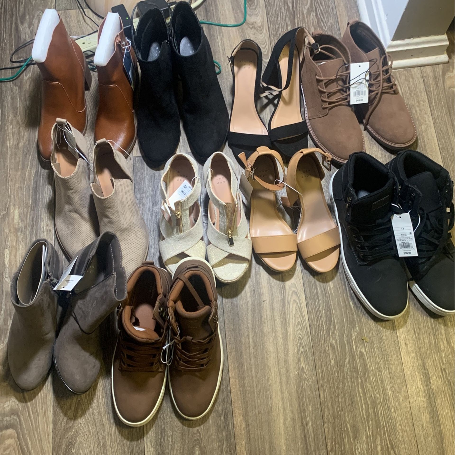 Variety Of Shoes All Different Sizes 20 Cash Brand New Men And Woman