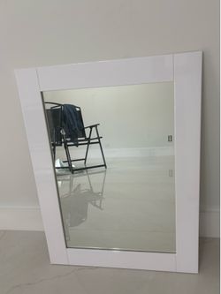 Bathroom mirror for vanity