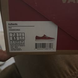 Women’s Vans size 8.5