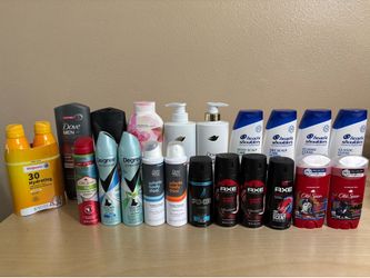 Personal care ítems $4 each