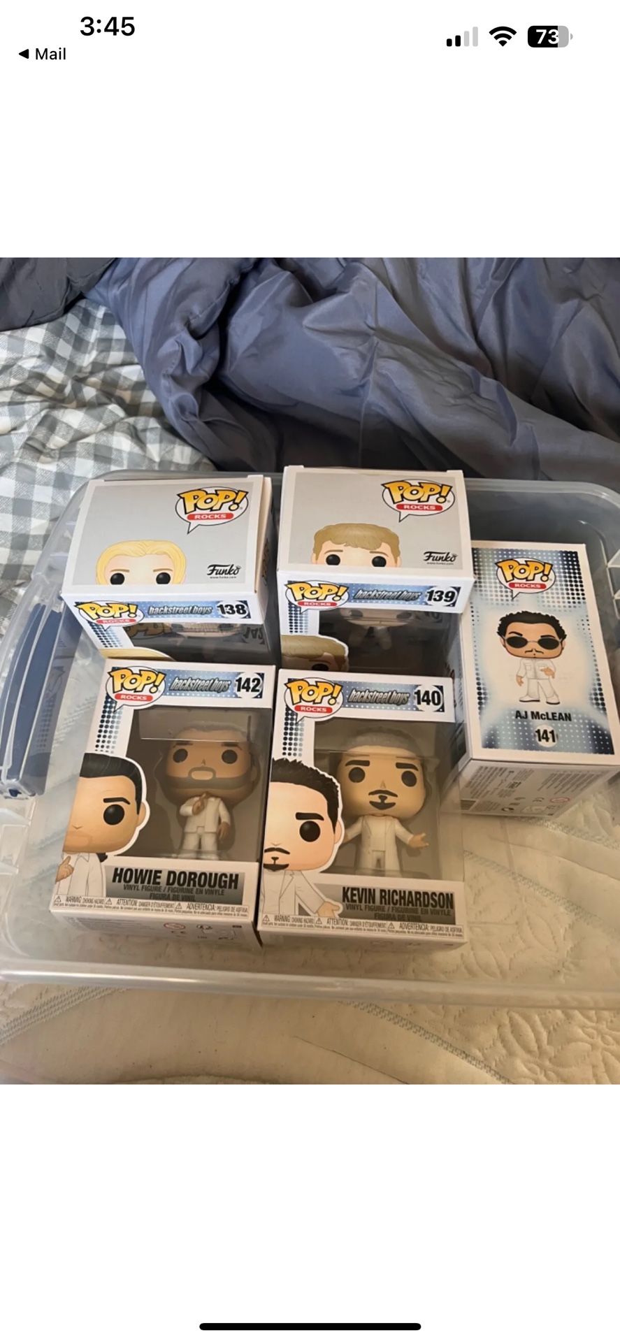 Backstreet Boys Funko dolls