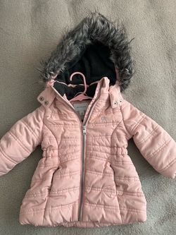 Calvin Klein Jeans Toddler Pink Puffer Jacket 12M