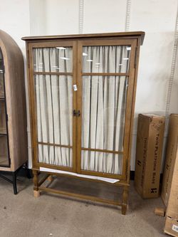 Fawn Oak Cabinet