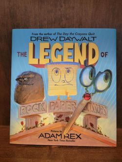 The Legend of Rock Paper Scissors hardcover book