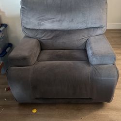Grey Recliner