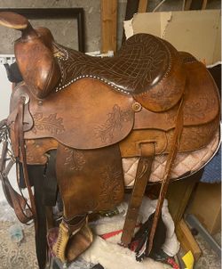 Circle Y FQHB Western Saddle