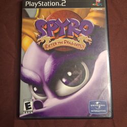Playstation 2 - Spyro Enter The Dragonfly Game