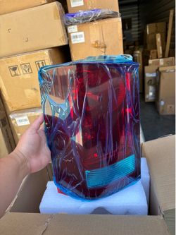 Genful Tail Light Assembly Compatible X with 2009-2015 Honda Pilot Taillight Bulb and Wiring Harness Included 09 10 11 12 13 14 15 Pilot Rear Brake La