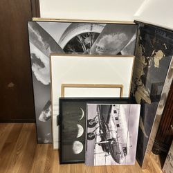 9-Piece Wall Art Bundle – Modern, Minimalist, & Statement Pieces