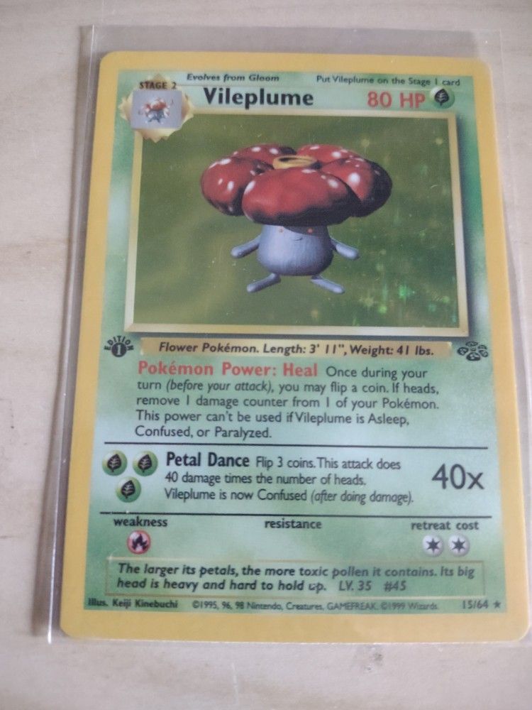 First edition Vileplume