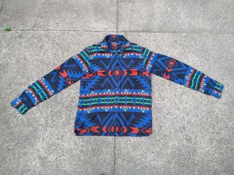 Polo Ralph Lauren Southwestern Navajo Indian Aztec Jacket Shirt