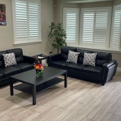 Sofa With Pillows 