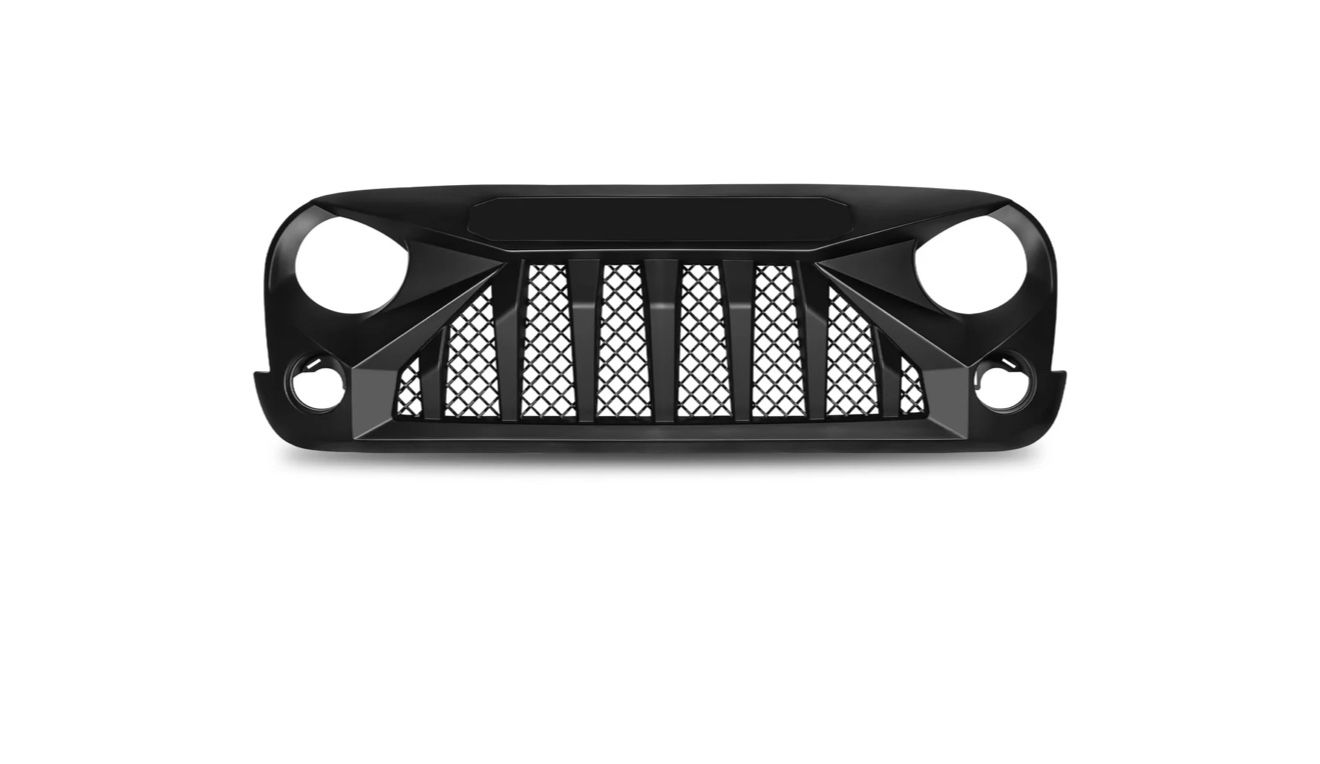 Jeep Wrangler JL Grille Grill Fit For 2018-2023