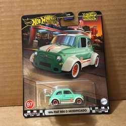 Hot Wheels ‘60s Fiat 500 D Modificado (Milwaukie,OR)