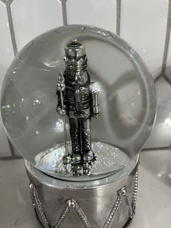 Christmas Nutcracker Snow Globe