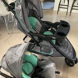 Baby Stroller And Car Seat