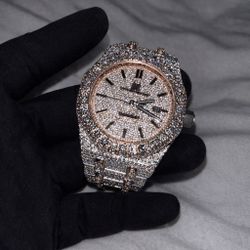 Fully Iced Out Audemar Piguet – Royal Oak Style – Automatic