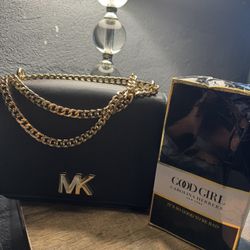 MK Bag & Good Girl Perfume ( New )