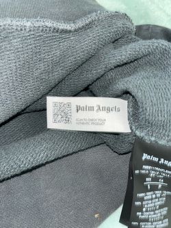 Palm angels city’s distressed style hoodie