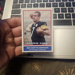 Ben Roethlisberger Football Card 