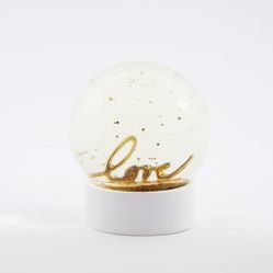 LOVE Snow Globe WE