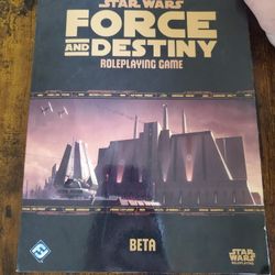 Star Wars Force and Destiny Roleplaying Game Beta