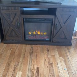 Wooden TV Console
