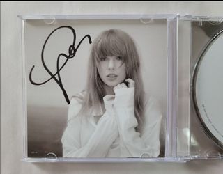 Taylor Swift The Tortured Poets Department TTPD SIGNED CD Clean SIGNATURE