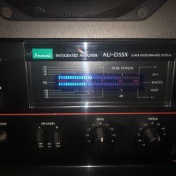 Sansui au-d55x Integrated Stereo System 