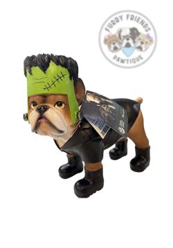 Brand New With Tags Halloween Frankenstein English Bulldog Collaboration With Humane Society