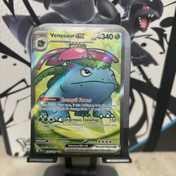 Venusaur Ex #182 Ultra Rare 