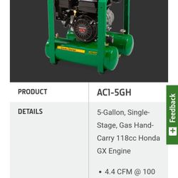 John Deere Gas Compressor Ac1-5gh