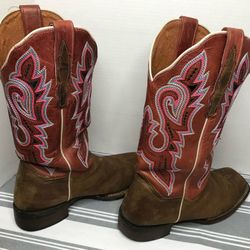  Dans Post Boots Cowboy Real Leather Boots 