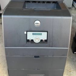Dell 3100cn Color Laser Printer – Powers On – Error 004-321 – For Parts / Repair