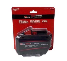 Milwaukee M18 FORGE HD 12.0 Battery 48-11-1813 18V Lithium-Ion New