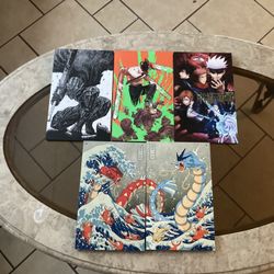 ANIME POSTERS /FRAMES GOOD CONDITION