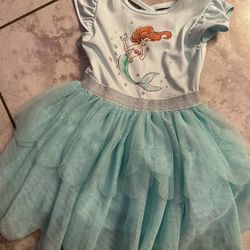 Toddler Girl Little Mermaid Dress 