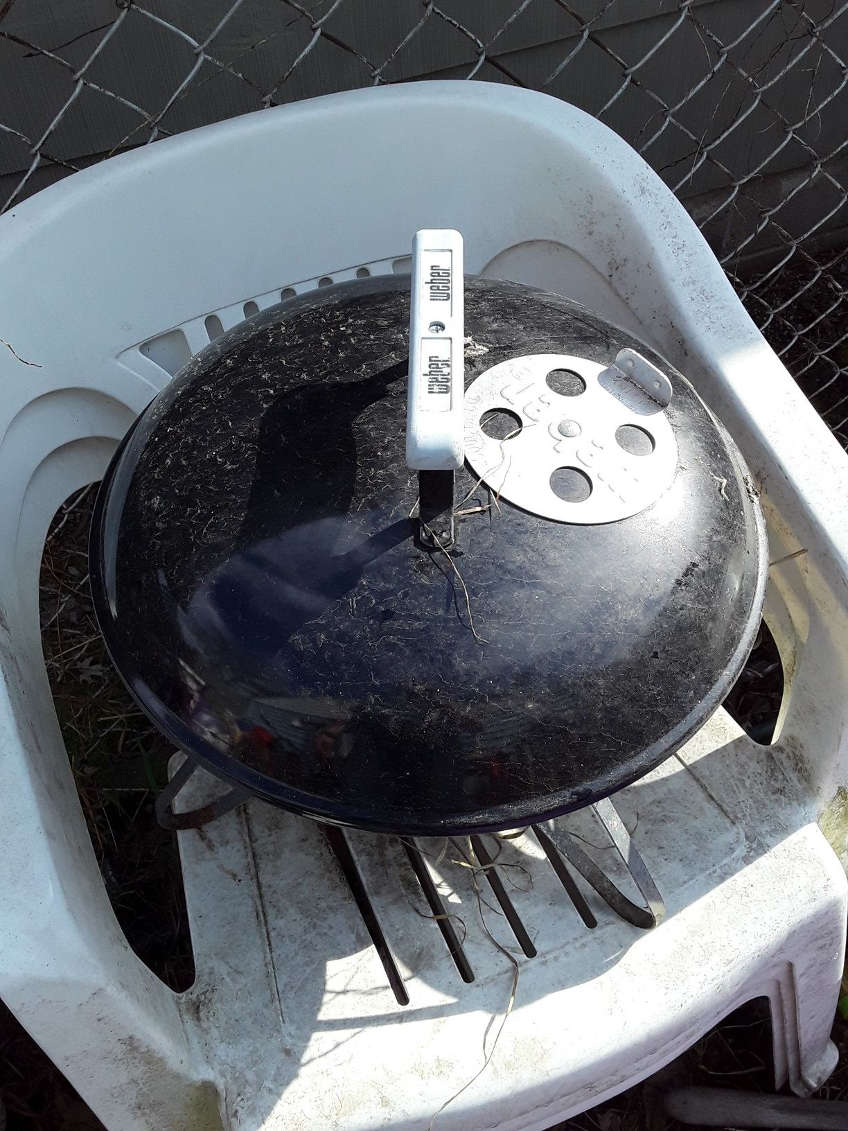 Portable Weber grill