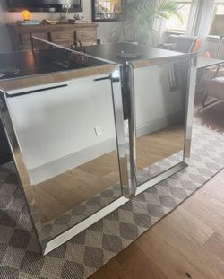2 Large Wall Mirrors