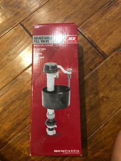 Justable fill valve, for toilet