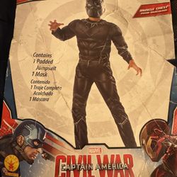 Rubies Marvel Captain America Civil War Black Panther Boys Small (4-6) NO MASK