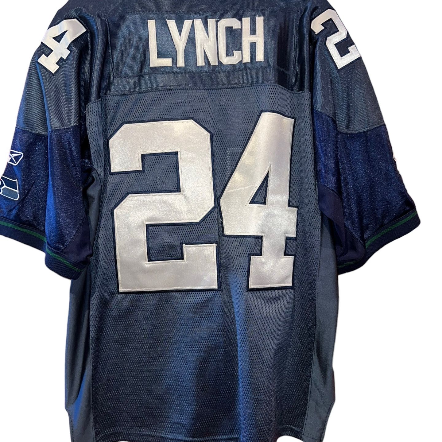 Marshawn Lynch seattle Seahawks jersey navy blue white 2005 rare sewn in  reebox for Sale in Henderson, NV - OfferUp